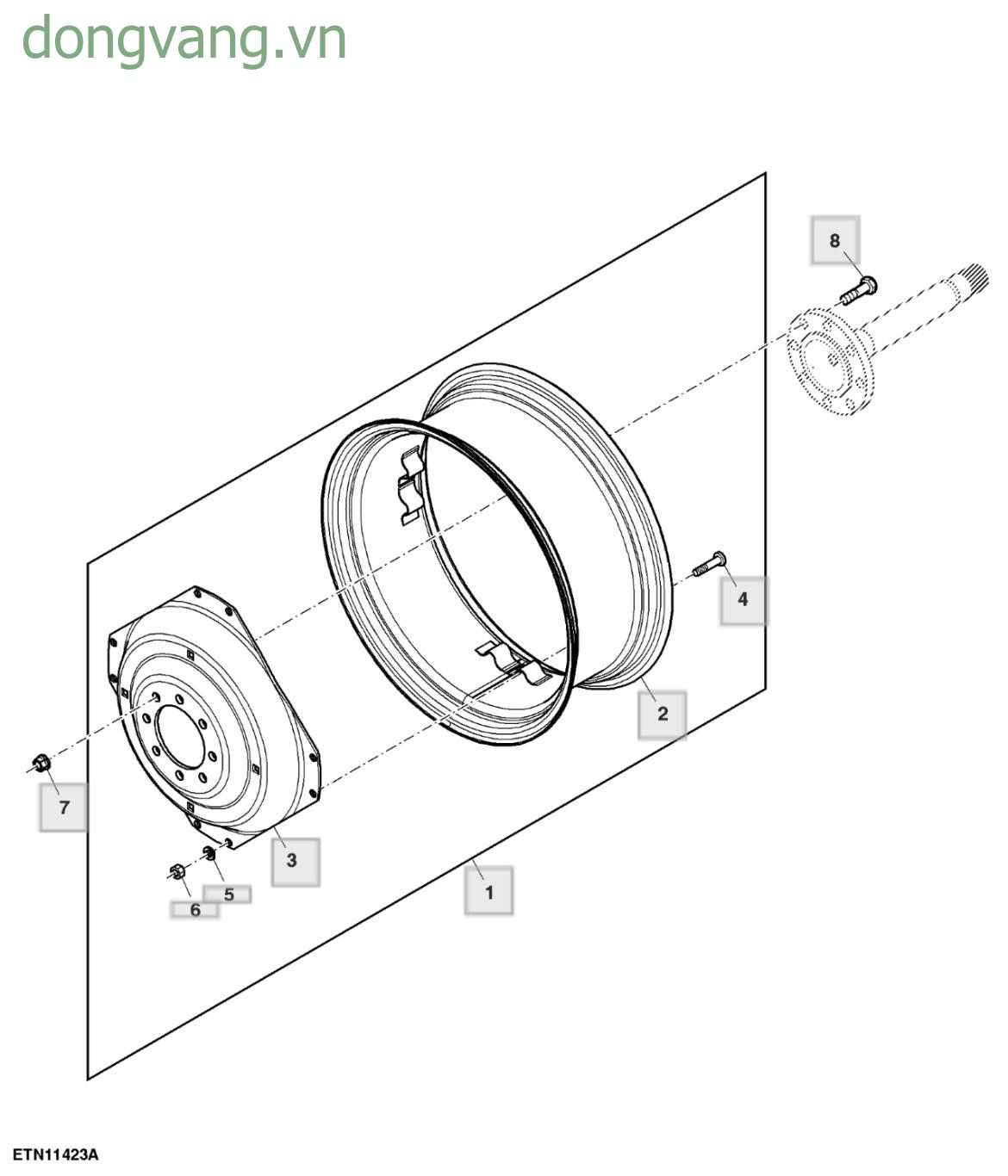 Rear Wheel - ST905707